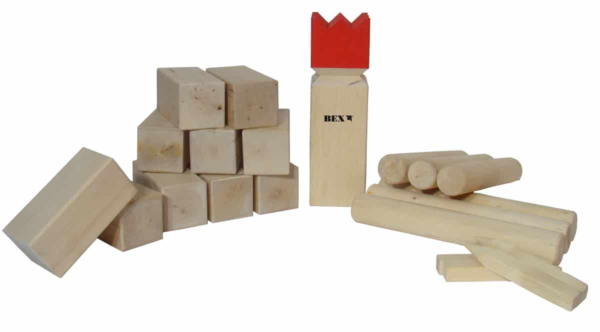 Bex Kubb Semi-Pro Basic Birch Wood - Red King