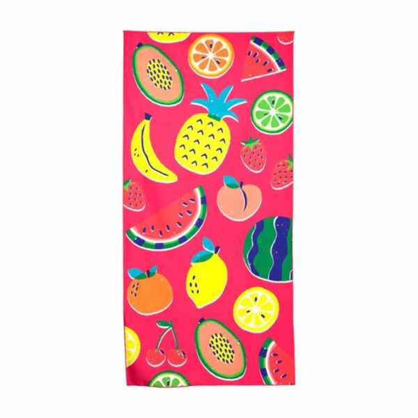 Puckator Microfibre Beach Towel | Summer Fruits Design