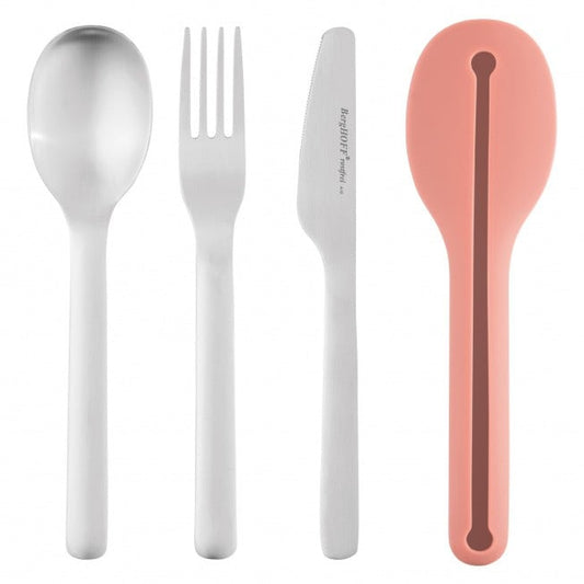 BergHOFF Leo Line Travel Cutlery Set | Sleeve - 3pcs