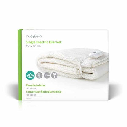 Nedis Electric Blanket | Underblanket | 1 Person | 150 x 80 cm | 3 Heat Settings