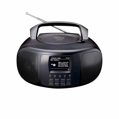 Lenco SCD-6000BK Internet Radio | DAB+/FM | Bluetooth | CD Player