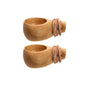 Atom Mini Wooden Cup 35ml | 2pcs.