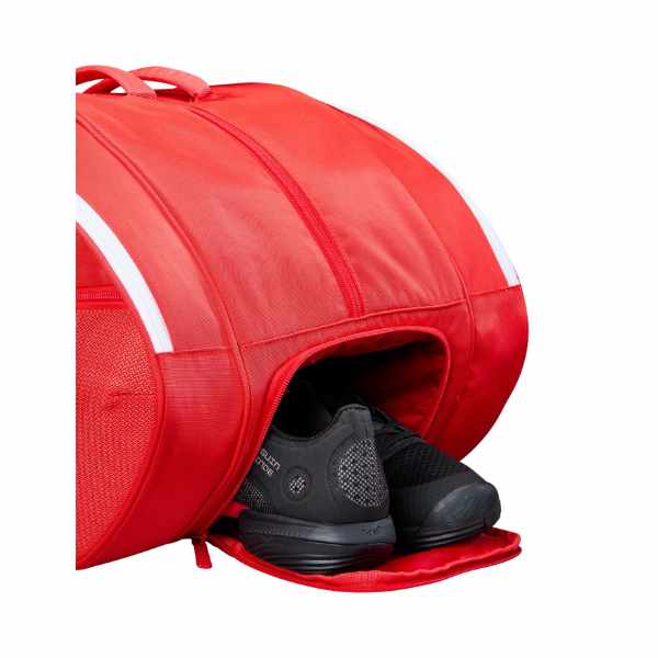 Wilson Tour Red Padel Bag | six-racket padel bag