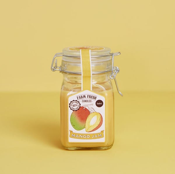 Balvi Scented Candle Farm Fresh Jar