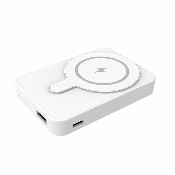 Denver Magnetic Wireless Power Bank | 5000mAh | Foldable Stand
