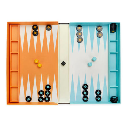 Balvi Backgammon Wooden Board Game Greatest Hits
