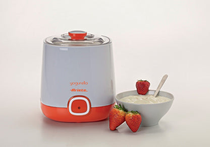 Ariete Yogurella Yogurt Maker | Classic And Greek Yogurt | Orange