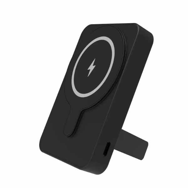 Denver Magnetic Wireless Power Bank | 5000mAh | Foldable Stand