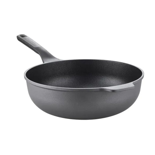 BergHOFF Leo Line Recycled Wok Pan Stone Non-Stick - 30cm