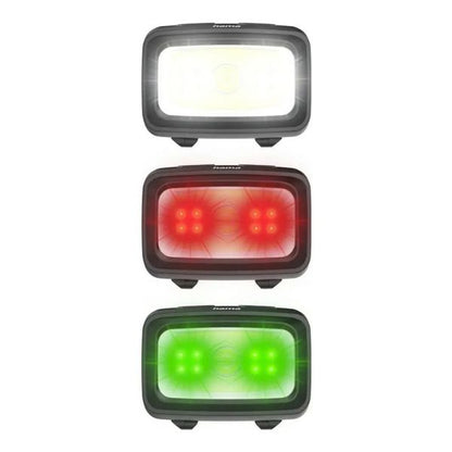 Hama HL350 LED Headlamp | 350 lm | 7 Lighting Modes | White, Red & Green Light