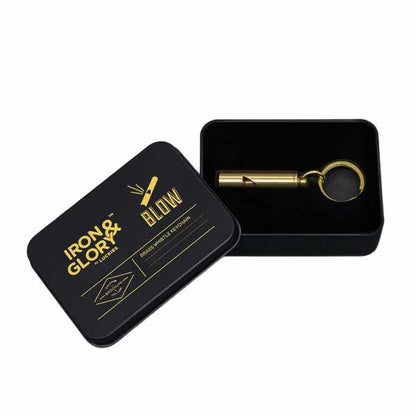 Iron & Glory Blow - Whistle Keychain