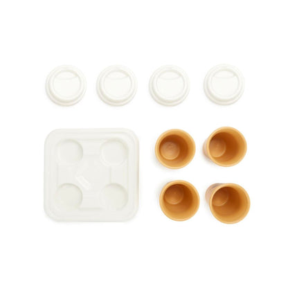 Balvi Coffee Cup Take Away Set 4pcs. (porcelain)