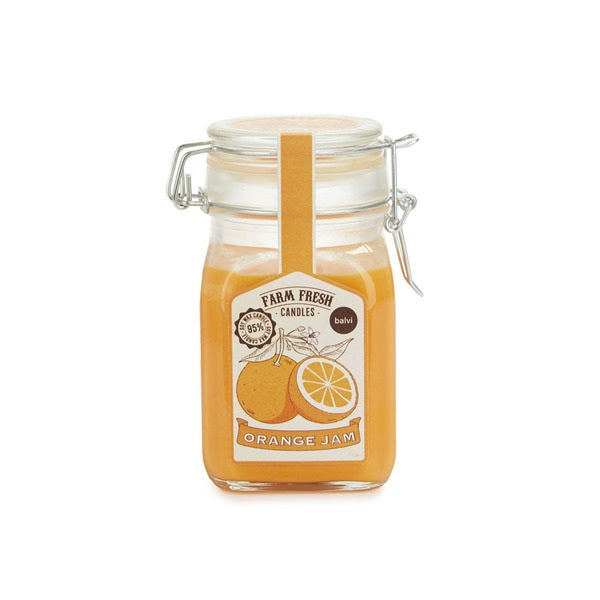 Balvi Scented Candle Farm Fresh Jar