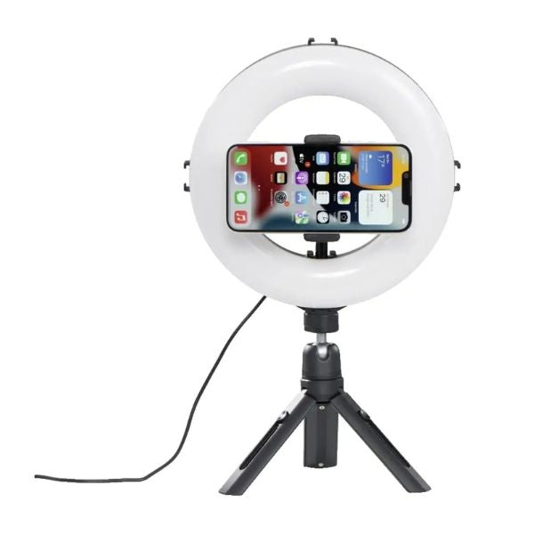 Hama Spotlight Smart 80 Ring Light | Mini Tripod