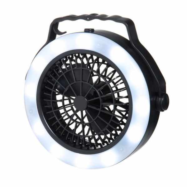 Atom Camping light with fan | AA Batteries | 15 hours