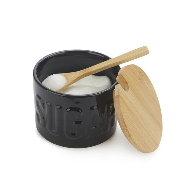 Balvi Sugar Bowl Sugar Ceramic/Bamboo