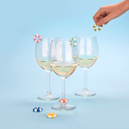 Balvi Glass Marker Floats Set | 6pcs