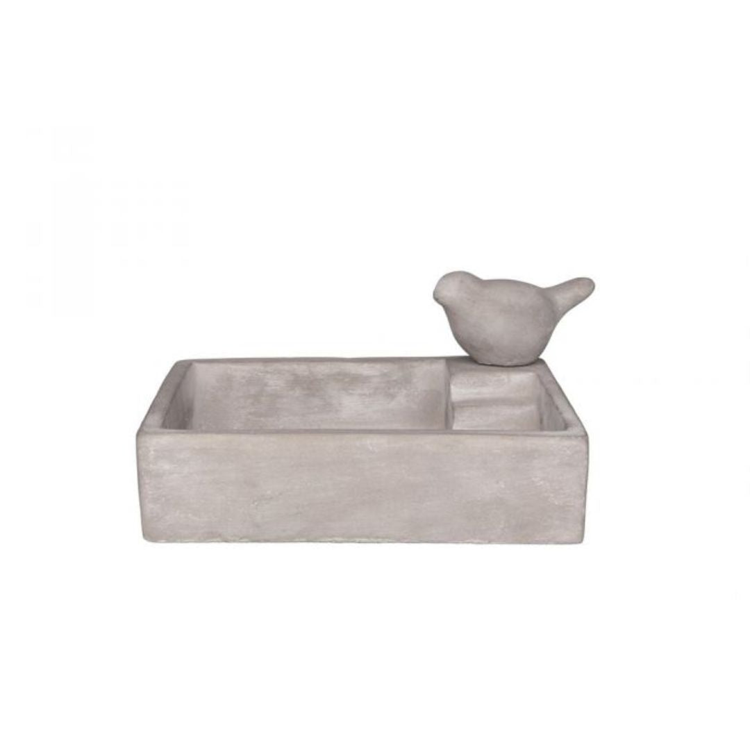 4 Living Collection Bird Bath Square