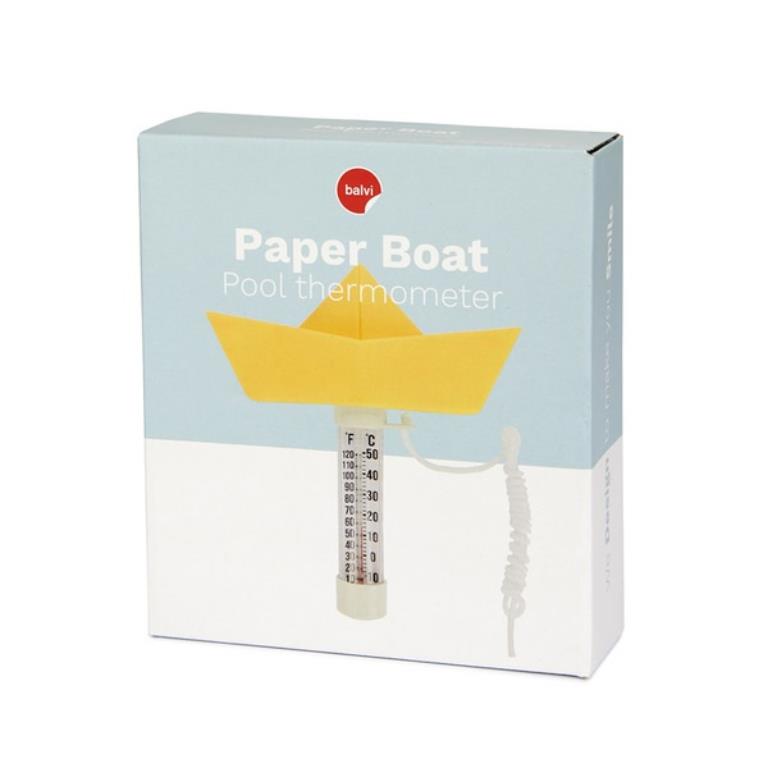 Balvi Pool Thermometer Paper Boat